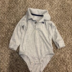 Carter's Gray Baby Bodysuit